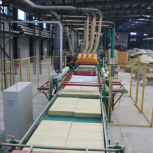 automatic rock wool production line rock basalt mineral wool production line rock wool line production