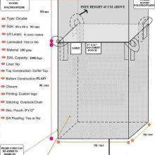 4 Corner Loops Type C Conductive Big Bag Black Cross Corner Big Bag thumbnail-5