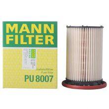 Original Genuine MANN Filtro de cabina, filtro de motor de automóvil PU8007 958.110.134.10 para PORSCHE