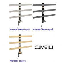 Bathroom Electric Heated Towel Rack, Towel Warmer for Bathroom, Wall Mounted Stainless Steel,3 Colours thumbnail-4