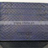 2016 Newest Arrival Men Gender And Leather Material Mens Wallets Python Card Wallet thumbnail-1