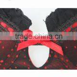 Red Dot Black Sexy Lace Mature Woman Lingerie,transparent Sexy Lingerie thumbnail-5