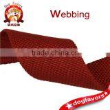Apparel Textile and Accessories, 4.5cm Red Polyester Cotton Beads Pattern Webbing Quality Choice thumbnail-1