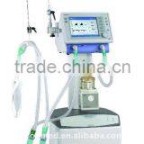 CE marked ICU respiratory ventilator with air compressor