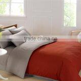 Red Brown and Sliver Gray Patchwork Solid Color 100cotton Bed Sheet Trade Assurance thumbnail-1