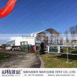 Amusement Red High Peak Roof Tent Beautifully Decorated thumbnail-1