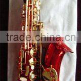 China Cheap Alto Saxophone, Red Paint Suitable for Student thumbnail-1