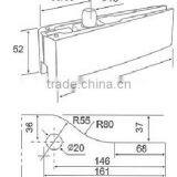 High Quality Stainless Steel Top Glass Door Patch Fitting (DL-029) thumbnail-2