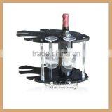 Black Color Acrylic Wine Stand Display Rack thumbnail-1