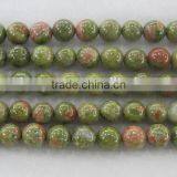 Assorted Natural Gemstone Natural Green Round Beads Loose Gemstone Decoration Round Beads Strings Good Quality thumbnail-6