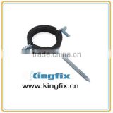 pipe clamp with rubber