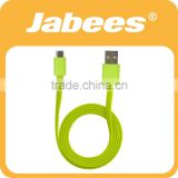Jabees Colorful Durable Fast Charging usb cable wholesale