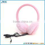 Embroidery Logo Colorful Earmuff Headset, Headphone for Children thumbnail-5