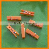 Orange Plastic Cloth Clip
