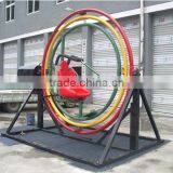 Single Seat Free Rotating Space Ring for Fun