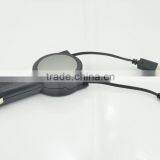 New Design Protable 3.1A Car Battery Charger With Double Retractable Built-in Cable for Iphone/samsung/Type-C/htc/blackberry thumbnail-4