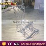 Ice Clear Banquet Resin Tiffany Chair for Weddings