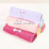 China Supply Popular Ultra Absorbent Microfiber Hair Towel Turban With Embroidery Logo thumbnail-5