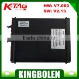 Best KTM100 V2 V2.13 Firmware V7.003 Unlimited Token Master Version ECU Chip Tuning Kit KTM-100 K-TAG ECU Programmer Tool