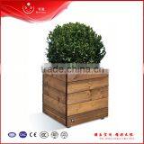 China Wood Outdoor Garden Flowerpot Planter thumbnail-2
