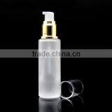 Skin Care Cosmetic Glass Cream Jars Lotion Bottles Foundation Bottles Frosted thumbnail-2