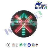 High Quality Traffic Light Kutuo 200mm Solar Traffic Light Road Safety Small Lens Traffic Signal Light Module thumbnail-1