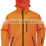 Orange Softshell Jackets Men 10000mm Waterproof thumbnail-1