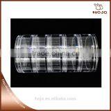PS Plastic Box 5 Small Boxes 70x35mm for Jewelry Kits