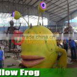 Yellow Animatronic Frog