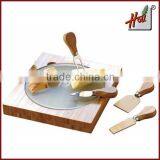 OEM/ODM Environmental Bamboo Cutting Board for Sale HCGB8062 thumbnail-1