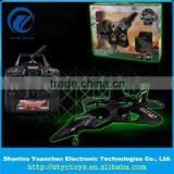 2.4G 4.5 channel radio control 4 rotor black rc quadcopter aircraft drone