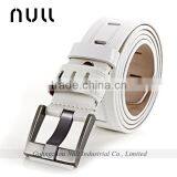 Wholesale White Color Genuine Leather Belts for Ladies From China