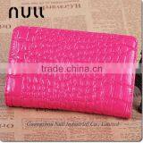 Free Style Wholesale Crocodile Material Fashion Wallet Ladies Party Purse