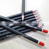 7" Standard Size Hexagonal Shape Matt Black Coating Body Graphite 2B Pencil Sharpened With Dipped End thumbnail-2