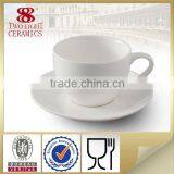 Restaurant Ceramic Reusable Coffee Cup Mugs With Logo Printed