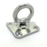 8mm Stainless Steel Swivel Eye Plate