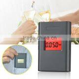 Hot!! New Design Mini Digital Alcohol Meter With 360 Degree Rotating Mouthpiece/ Dual Display Alcohol Breath Tester AT/838 thumbnail-2