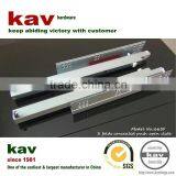 Touch Open 3 Fold Double Extension Drawer Slide