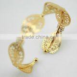 Jewelry Gold Bracelet/ Indian Jewelry/ Cuff Bangle for Girls thumbnail-6