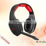 New Product High Quality Neckband Stereo Gaming Wireless Headset With Led Logo Lighting Earlaps thumbnail-1