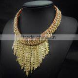 Water Drop Rhinestone Necklace For Women Choker Collar Necklace Fashion Jewelry thumbnail-3