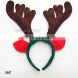 New Year Sweet Girl Jewelry Party Fashion Deer Hoop Headband Wholesale thumbnail-1