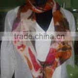 Polyester Printed Snood Scarf. thumbnail-1