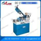 Horizontal Dual Miter Band Saw SBS 310 Workshop Band Saw Offers High Flexibility and Frame Swivels to Both Sides for Dual Miter