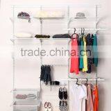 High Capacity DIY Metal Furniture for Bedroom DIY Modern Walk in Closet thumbnail-2