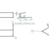 2016 New Creative Waterproof Metal Shoe Rack Designs thumbnail-2