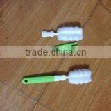 Bottle Cleaning Brush/ Cup Brush Sponge/foldable Cleaning Brush Sponge thumbnail-5