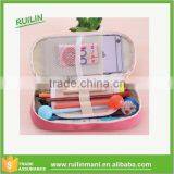 Hot Sale No Smell Unisex PU Cute Pencil Case Cartoon Big Capacity Storage Big Hero Pencil Pouch Cosmetic Bag thumbnail-5