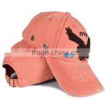 6 Panel Pre-curved Brim Baseball Cap,Custom Embroidered Baseball Cap