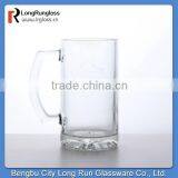 LongRun Wholesale Glassware Large Draft Glass Beer Steins